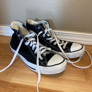Black Hightop Converse